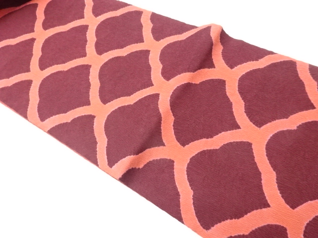 JAPANESE HIRAKI NAGOYA OBI / MATELASSE / ABSTRACT